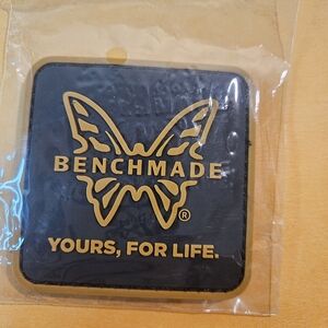 Benchmade Black and Gold Patch Shot Show 2026